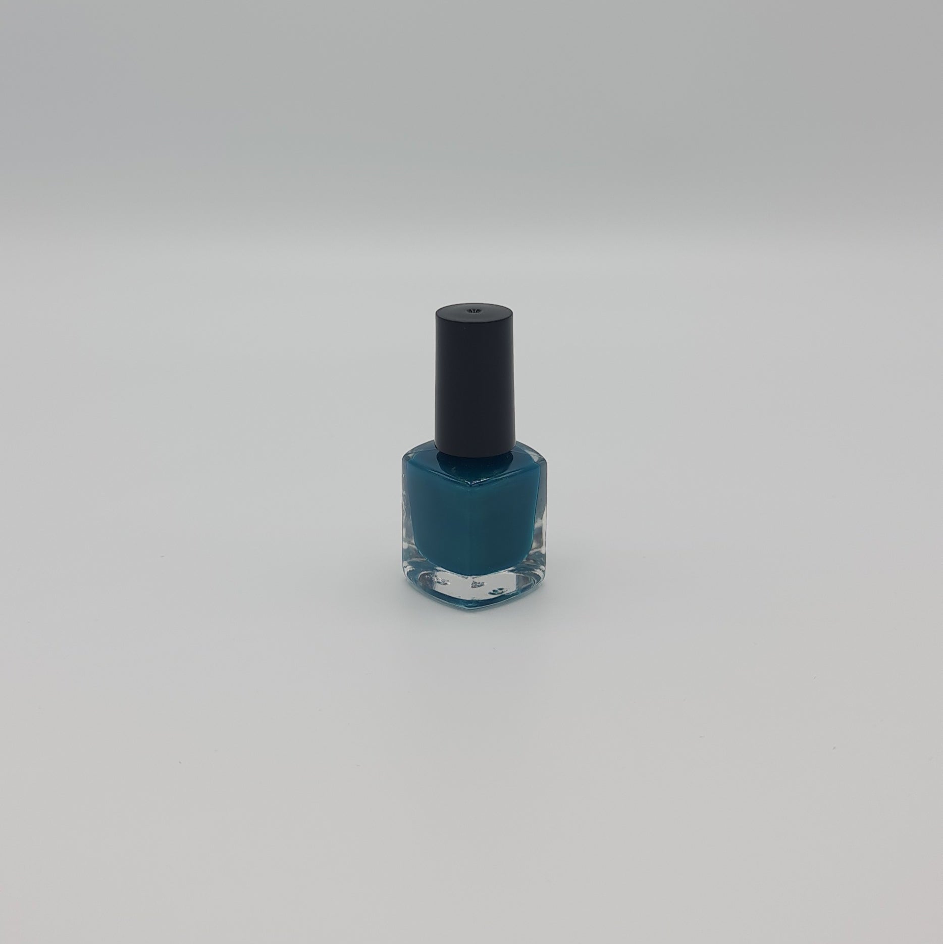 Dark Turqoise Peel-Off Nail Polish (Glitter)