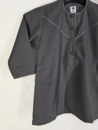 Kids Grey Omani Thobe