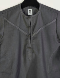 Kids Grey Omani Thobe