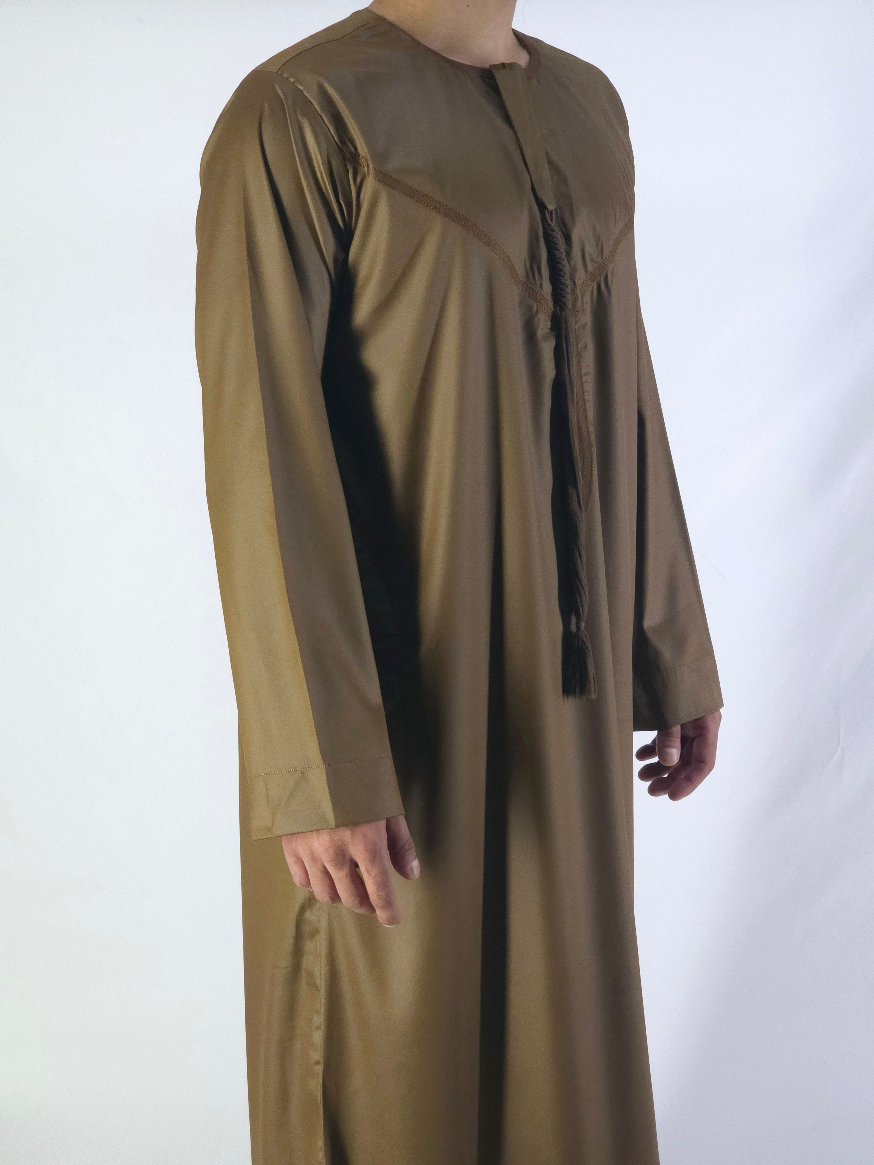 Copper/ Bronze Emirati Thobe