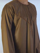 Copper/ Bronze Emirati Thobe