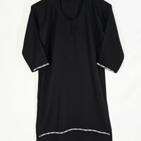 Simple Black abaya with gems