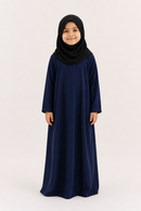Navy Blue simple Abaya