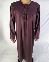 Burgundy Emirati Thobe