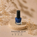 Sapphire Blue (Glitter) Peel-Off Nail Polish