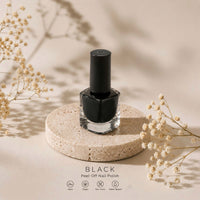 Black Peel-Off Nail Polish