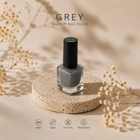 Dark Grey Peel-Off Nail Polish
