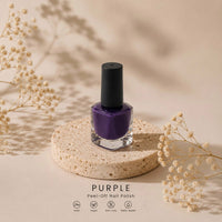 Purple Peel-Off Nail Polish