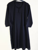 Navy Blue simple Abaya
