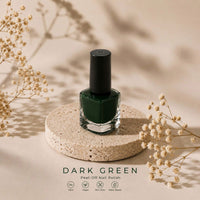 Dark Green Peel-Off Nail Polish