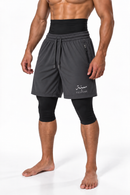 Grey Awrah Performance Shorts
