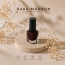 Maroon Glitter Peel-Off Nail Polish