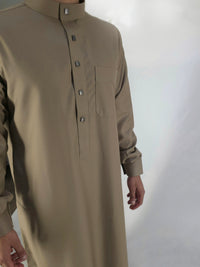 Beige Saudi Thobe