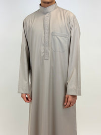 Stone Beige Saudi Thobe