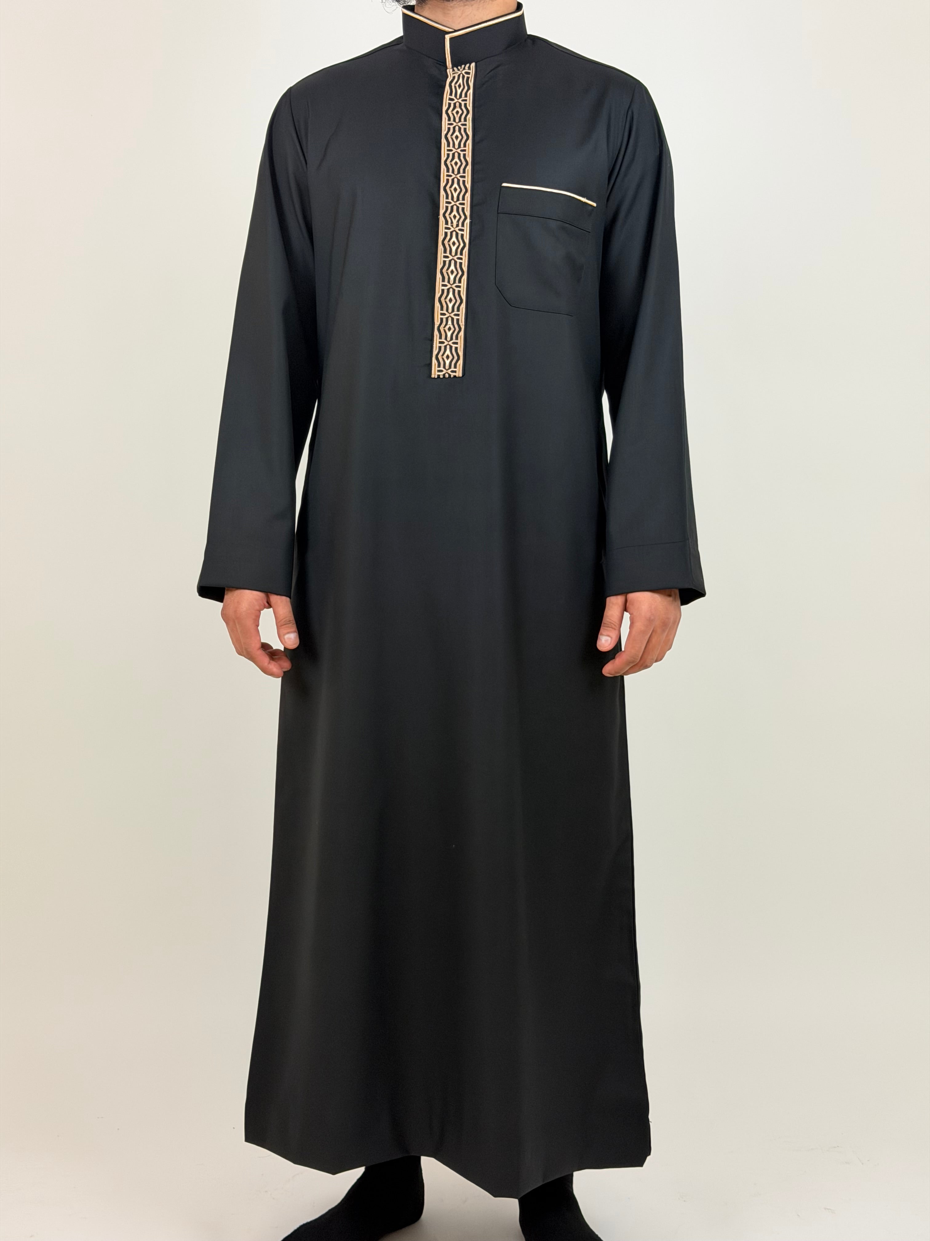 Black Saudi Thobe