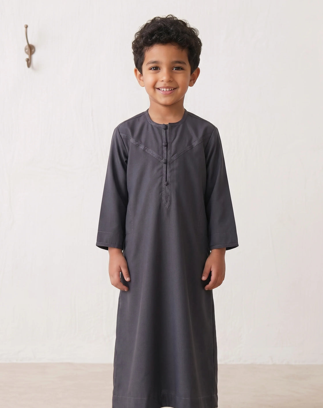 Toddler Grey Omani Thobe